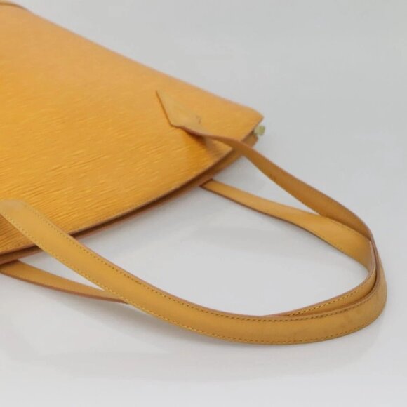 LOUIS VUITTON Epi Saint Jacques Shopping Shoulder Bag Yellow M52269 Auth 139326 - Picture 8 of 16